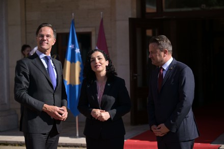 NATO Mark Rutte Kosovë Vjosa Osmani Dialog Kosovë-Serbi Stabilitet rajonal KFOR Siguri Serbi Sulme në veri të Kosovës Bashkëpunim Diplomaci SHBA Trupat Amerikane