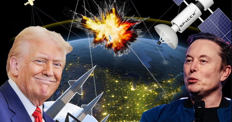 Donald Trump Elon Musk SpaceX Kupola e Artë Mbrojtje raketore Militarizimi i hapësirës Satelitë Mbrojtje ajrore Kërcënime raketore Palantir Anduril Iron Dome SHBA Ushtria amerikane Teknologji hapësinore