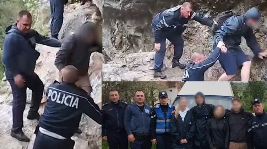 Policia e Tiranës Turistë çekë Shpella e Pëllumbasit Shpëtim Komisariati i Policisë Nr. 1 Ndihmë Siguri turistike 112
