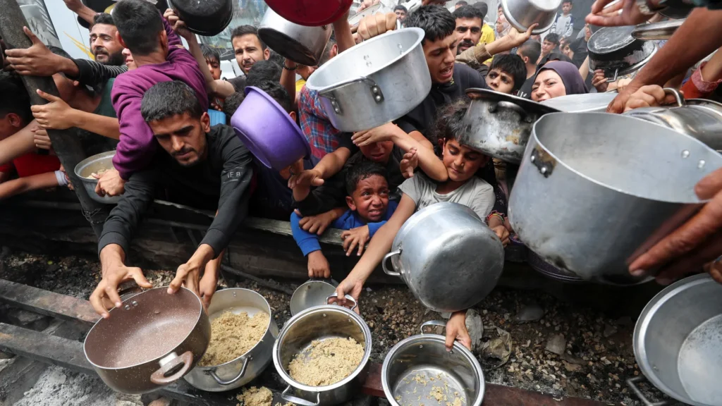 Gaza OKB WFP (Programi Botëror i Ushqimit) Krizë humanitare Uri ekstreme Zi buke Ndihmë ushqimore Komuniteti ndërkombëtar Siguria ushqimore Bllokada Korridore të sigurta