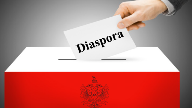 KQZ (Komisioni Qendror i Zgjedhjeve) Diaspora Pjesëmarrje Zgjedhje parlamentare 11 maj Zgjedhës të regjistruar Zarfe me vota Përqindje Votues jashtë vendit