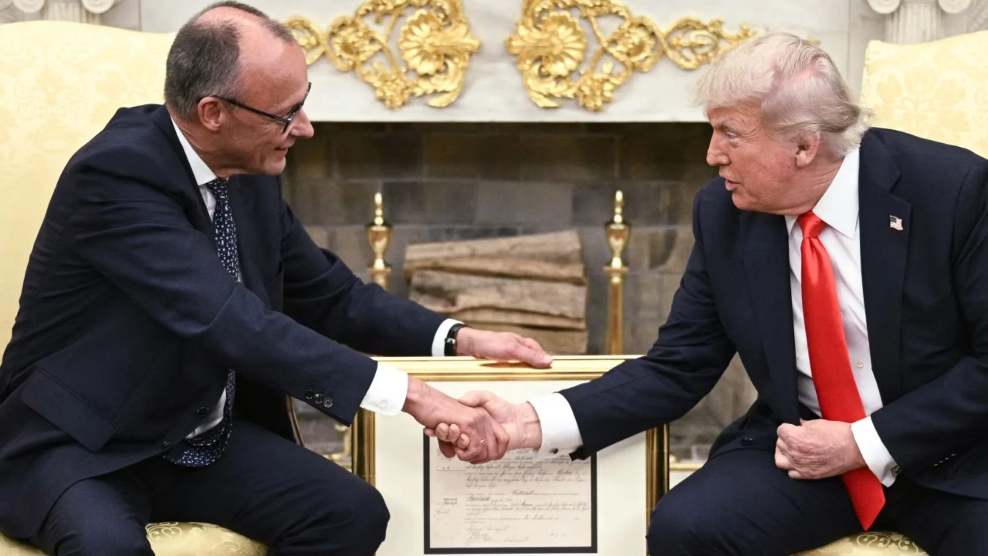 Friedrich Merz Donald Trump NATO SHBA Gjermani Ukrainë Rusi Armatim rus Marrëdhënie tregtare Politikë doganore Aleanca Bashkëpunim