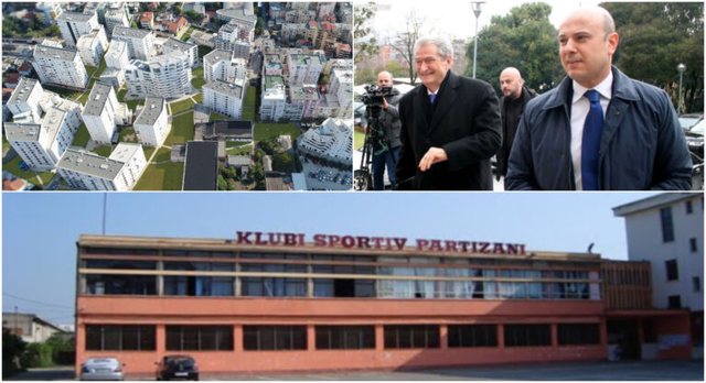 Kompleksi Partizani Privatizim Sali Berisha Jamarbër Malltezi Report TV Investigim Tiranë Kulla (ndërtesa) Korrupsion Dosje