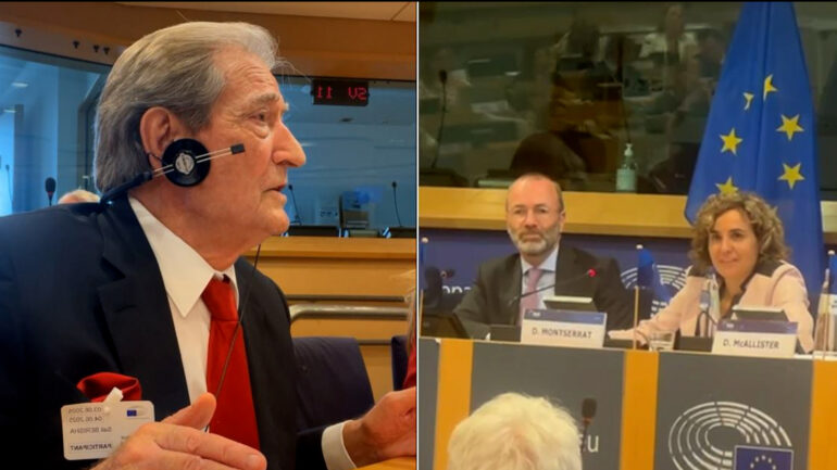 Sali Berisha Partia Demokratike (PD) Partia Popullore Evropiane (PPE) Mision fakt-mbledhës Zgjedhjet 11 maj Manipulim zgjedhor Narko-shtet Kartelet e drogës Shqipëria Korrupsion Jorida Tabaku Albana Vokshi Oerd Bylykbashi Dolors Montserrat