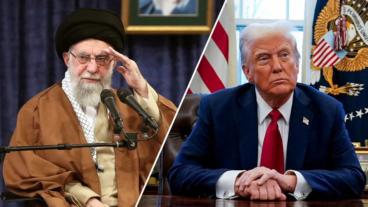 Donald Trump, Benjamin Netanyahu, Ajatollah Ali Khamenei, Izrael, Iran, Sulm masiv, Veto, SHBA, Diplomaci, Konflikt rajonal, CBS News, Reuters, Fox News.
